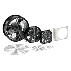 Ventilador Axial Compacto 6 Pulgadas / 115VAC / 240 CFM / Silencioso / Acero Negro / 50,000 Horas Operación