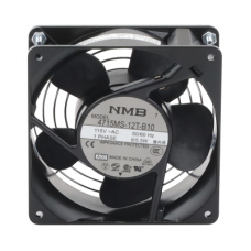 Ventilador Axial Compacto, de 4 Pulgadas, 49 CFM, 115 Vca, De Acero, Color Negro Ventilador Axial Compacto, de 4 Pulgadas, 49 CFM, 115 Vca, De Acero, Color Negro