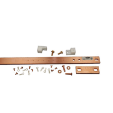 Kit de Barra de Tierra Física, Para Rack de 19 in, Fabricada en Aleación de Cobre Electrolítica Resistente Kit de Barra de Tierra Física, Para Rack de 19 in, Fabricada en Aleación de Cobre Electrolítica Resistente