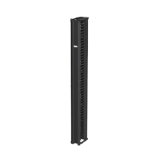 Organizador Vertical CableTek, Sencillo (Solo Frontal), Para Rack Abierto de 45 Unidades, 6 in de Ancho, Color Negro Organizador Vertical CableTek, Sencillo (Solo Frontal), Para Rack Abierto de 45 Unidades, 6 in de Ancho, Color Negro