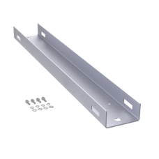 Montaje de Poste Para Gabinetes OSP ComLine de 1200 mm de alto (25 UR), De Aluminio, Color Negro