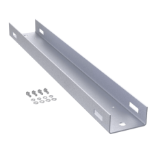 Montaje de Poste Para Gabinetes OSP ComLine de 900 mm de alto (18 UR), De Aluminio, Color Negro