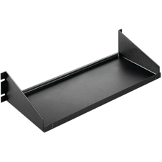 Estante para Rack 19 Pulgadas, Single-Sided Shelf, Capacidad de Carga 34 kg, Ventilado, Acero Dulce, Negro, 2U, Dimensiones 482x381x95 mm Estante para Rack 19 Pulgadas, Single-Sided Shelf, Capacidad de Carga 34 kg, Ventilado, Acero Dulce, Negro, 2U, Dimensiones 482x381x95 mm
