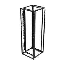 Organizador Vertical de Cables Rack 48 UR / Acero Negro / Sección 95x208 mm / Capacidad 726 Cables / Fijación Flecha 1.75 pulg Organizador Vertical de Cables Rack 48 UR / Acero Negro / Sección 95x208 mm / Capacidad 726 Cables / Fijación Flecha 1.75 pulg