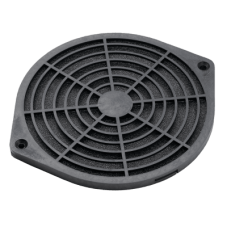 Kit Filtro Protector de dedos para Ventilador 6 Pulgadas con Filtro Extraíble Lavable / Incluye Herrajes / Material Plástico Negro Mate