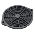 Kit Filtro Protector de dedos para Ventilador 6 Pulgadas con Filtro Extraíble Lavable / Incluye Herrajes / Material Plástico Negro Mate