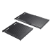 Charola Ventilada de Instalación sin Herramienta, Para Rack o Gabinetes de 4 Postes, Ajustable de 900 a 1200 mm de Profundidad, De Acero, Color Negro