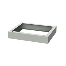 Base de Piso (Zocalo) de Aluminio para Gabinetes ComLine OSP de Medidas 700x600 mm, Color Gris