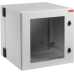 Gabinete Rack ProTek 19U, Bisagra Doble, Ventana de Vidrio, Tipo 4 12, Acero Gris RAL 7035, 922x600x610 mm, Montaje Pared