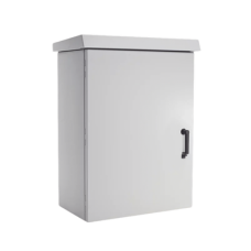 Gabinete Para Exterior OSP ComLine, Protección NEMA 4/12/4X/3/3R; IP66, 600 mm de Ancho, 500 mm de Profundidad, 12 UR, De Aluminio, Color Gris Claro