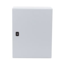 Gabinete de Uso Exterior MAS IP66 de Acero Dulce 1.5 mm / 500 x 400 x 260 mm / Protección IK10 con Placa de Montaje Incluida / Color RAL 7035 Gabinete de Uso Exterior MAS IP66 de Acero Dulce 1.5 mm / 500 x 400 x 260 mm / Protección IK10 con Placa de Montaje Incluida / Color RAL 7035