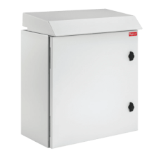 Gabinete Rack 12 UR ProTek Tipo 3R Exterior con Ventiladores Termostáticos / 61.2 cm x 60 cm x 61 cm (24.09 in x 23.6 in x 24 in) / Acero Gris RAL 7035  / Protección IP32 IK10