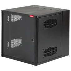 Gabinete AccessPlus de Montaje en Pared de 19in, Rieles Numerados y Roscados #10-32, Puerta con Ventana de Seguridad, 600 mm de Ancho, 762 mm de Profundidad, 12 UR, Color Negro Gabinete AccessPlus de Montaje en Pared de 19in, Rieles Numerados y Roscados #10-32, Puerta con Ventana de Seguridad, 600 mm de Ancho, 762 mm de Profundidad, 12 UR, Color Negro