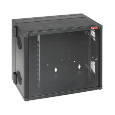 Gabinete AccessPlus de Montaje en Pared de 19in, Rieles Numerados y Roscados #10-32, Puerta con Ventana de Seguridad, 700 mm de Ancho, 637 mm de Profundidad, 12 UR, Color Negro Gabinete AccessPlus de Montaje en Pared de 19in, Rieles Numerados y Roscados #10-32, Puerta con Ventana de Seguridad, 700 mm de Ancho, 637 mm de Profundidad, 12 UR, Color Negro