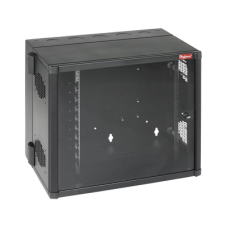 Gabinete AccessPlus de Montaje en Pared de 19in, Rieles Numerados y Roscados #10-32, Puerta con Ventana de Seguridad, 700 mm de Ancho, 637 mm de Profundidad, 26 UR, Color Negro Gabinete AccessPlus de Montaje en Pared de 19in, Rieles Numerados y Roscados #10-32, Puerta con Ventana de Seguridad, 700 mm de Ancho, 637 mm de Profundidad, 26 UR, Color Negro
