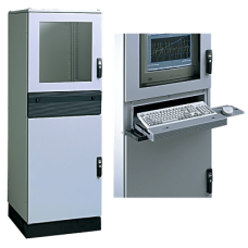 Gabinete Modular Industrial PROLINE PC Tipo 12 1800 x 600 x 600 mm (70.9 x 23.6 x 23.6 in) en Acero Gris RAL 7035 / IP55 / UL 508A / cUL / NEMA 12 / VDE