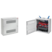 Gabinete Rack Horizontal D-Box 6U / Perfil Bajo 1219 mm x 610 mm x 313 mm / Acero RAL 7035 / Puerta 120° / Retail y Puntos Públicos