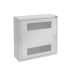 Gabinete Rack Horizontal D-Box 6U / Perfil Bajo 1219 mm x 610 mm x 313 mm / Acero RAL 7035 / Puerta 120° / Retail y Puntos Públicos