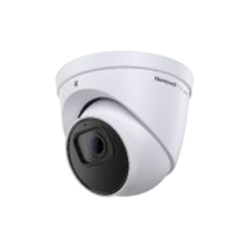 Turret IP 5 Megapixel / Lente 2.8 mm / 40 mts IR / Ultra Baja Iluminación / NDAA / ONVIF / Exterior IP67 / H.265 / IA (Filtro de Humanos y Vehiculos) / Merodeo / Conteo de Personas / PoE / Audio y Alarmas I/O / Serie 35 / Honeywell Security