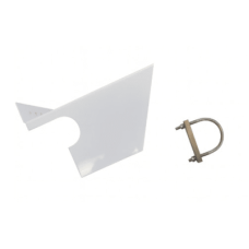 Parasol De Acero Inoxidable Pintado De Blanco Para Detectores Serie XNX, Optima Plus, MPD, Sensepoint PPM, EC De Gases Tóxicos y Oxígeno Parasol De Acero Inoxidable Pintado De Blanco Para Detectores Serie XNX, Optima Plus, MPD, Sensepoint PPM, EC De Gases Tóxicos y Oxígeno