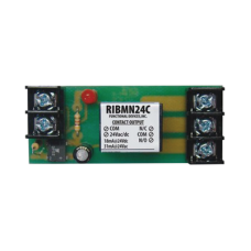 Relevador SPDT para montaje en track de 2.75 pulgadas , 24 VAC/DC de 15 A