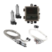 Transmisor de presion diferencial para lienas de agua helada o caliente, 0-75/150/250 PSID, incluye 9FT Cable, 24 Vac