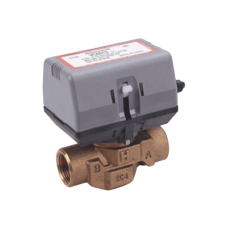 Válvula 3/4 De 2 Vías Conexión de rosca BSPT Con actuador que trabaja de 200 a 240V