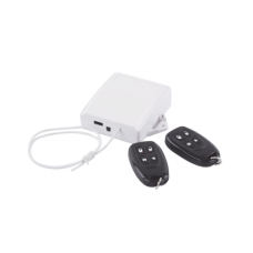 Receptor Universal con conexion directa al Keybus del panel de alarma con relevador auxiliar para abrir puertas de garage o aplicaciones de pulso momentaneo Receptor Universal con conexion directa al Keybus del panel de alarma con relevador auxiliar para abrir puertas de garage o aplicaciones de pulso momentaneo