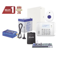 Kit de Alarma VISTA48 con Comunicador 2G, Botón de Pánico y Detección de Caídas inalámbrico, Gabinete, transformador y Batería Kit de Alarma VISTA48 con Comunicador 2G, Botón de Pánico y Detección de Caídas inalámbrico, Gabinete, transformador y Batería