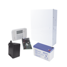 Kit de Panel de Alarma VISTA48LA con Gabinete, Batería de 9Ah y Transformador Kit de Panel de Alarma VISTA48LA con Gabinete, Batería de 9Ah y Transformador