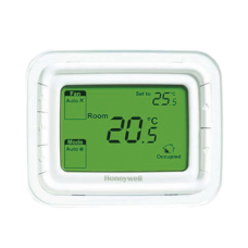 Termostato No Programable, Horizontal 2 o 4 TUBOS, 220 VAC, Pantalla Verde