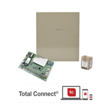 Panel de Alarma Hibrido, 8 Particiones, Hasta 250 Zonas Intrusión, Compatible con AlarmNet y Total Connect