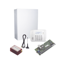 KIT de Panel de Alarma Hibrido/Teclado 6162RF Y Comunicador MN01LTEM - 2 años de servicio incluidos