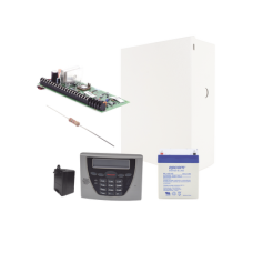 Panel de Alarma VISTA48LA con Teclado Alfanumérico 6460S, Batería y Transformador