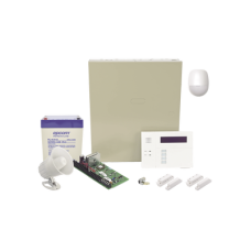 Sistema de Alarma Cableado con Sensores de Movimiento, Contactos de Puerta o Ventana y Sirena