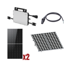 Kit Solar Interconexion  / 1kW  220Vca / Microinversores HOYMILES / Montaje Incluido