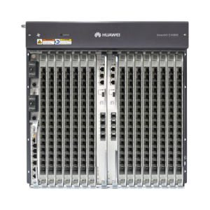 OLT GPON OptiXAccess Carrier Class con 1 tarjeta de 16 puertos GPON, 15 ranuras, 2 Fuentes de alimentación DC, 11 UR