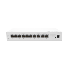 Router eKit / 2 Puertos WAN Gigabit / 1 Puerto LAN/WAN Gigabit  / 7 Puertos PoE LAN Gigabit / Presupuesto PoE 124 W / Rendimiento de 2 Gbps / Controlador (64 APs) / Hasta 250 clientes / Libre de licenciamiento