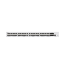 Switch de Distribución/Core Gigabit Administrable  Capa 3 / 48 puertos 10/100/1000 Mbps  / 4 Puertos 10GE SFP+ Uplink / ERPS / Rutas Estáticas / iStack / Administración Nube Gratis