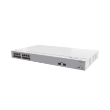 Switch Gigabit No Administrable PoE / 16 puertos 10/100/1000 Mbps (PoE) / 2 Puertos SFP Uplink / 124W Switch Gigabit No Administrable PoE / 16 puertos 10/100/1000 Mbps (PoE) / 2 Puertos SFP Uplink / 124W