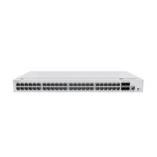 Switch de Distribución/Core Gigabit Administrable PoE Capa 3 / 48 puertos 10/100/1000 Mbps (PoE) / 4 Puertos 10GE SFP+ Uplink / ERPS / Rutas Estáticas / iStack / PoE Perpetuo / 380W / Administración Nube Gratis Switch de Distribución/Core Gigabit Administrable PoE Capa 3 / 48 puertos 10/100/1000 Mbps (PoE) / 4 Puertos 10GE SFP+ Uplink / ERPS / Rutas Estáticas / iStack / PoE Perpetuo / 380W / Administración Nube Gratis