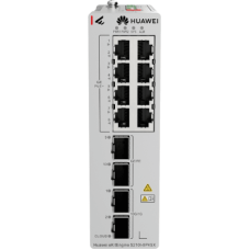 Switch Industrial eKit / 8 Puertos PoE+ Gigabit + 2 SFP + 2 SFP+ / Montaje en Riel DIN / Fuente Redundante 1+1 : 54 a 57 VCD / Libre de licenciamiento / Gestión gratuita desde la Nube / Presupuesto PoE 220 W