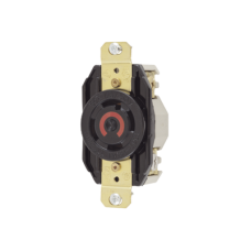 Receptáculo con Bloqueo de Media Vuelta Industrial 30 a 125/250 V CA / 3 Polos 4 Hilos / Nema L14-30R. Receptáculo con Bloqueo de Media Vuelta Industrial 30 a 125/250 V CA / 3 Polos 4 Hilos / Nema L14-30R.