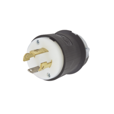 Clavija con Bloqueo de Media Vuelta Industrial 30 a 125/250 V CA / 3 Polos 4 Hilos / Nema L14-30P. Clavija con Bloqueo de Media Vuelta Industrial 30 a 125/250 V CA / 3 Polos 4 Hilos / Nema L14-30P.