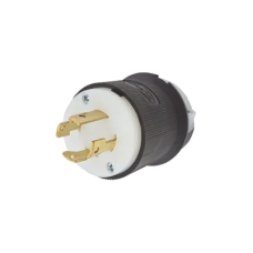 Clavija con Bloqueo de Media Vuelta Industrial 30 A 250 V CA / 3 Polos 4 Hilos / Nema L15-30P. Clavija con Bloqueo de Media Vuelta Industrial 30 A 250 V CA / 3 Polos 4 Hilos / Nema L15-30P.