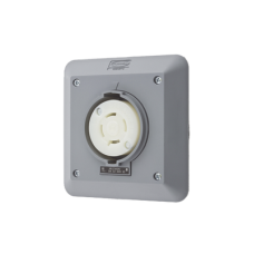 Receptáculo con Bloqueo de Media Vuelta Industrial 30 A 600 V CA / 3 Polos 4 Hilos / Nema L17-30R. Receptáculo con Bloqueo de Media Vuelta Industrial 30 A 600 V CA / 3 Polos 4 Hilos / Nema L17-30R.