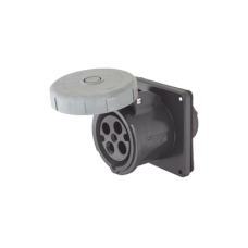 Receptáculo Pin and Sleeve Trifásico / 60 A 600 VCA 3 Fases / 3 Polos 4 Hilos / Hermético / Grado Industrial. Receptáculo Pin and Sleeve Trifásico / 60 A 600 VCA 3 Fases / 3 Polos 4 Hilos / Hermético / Grado Industrial.