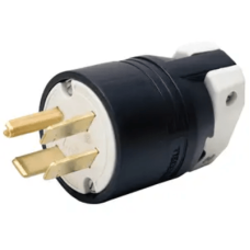 Receptáculo de Media Vuelta Industrial 30 A 250 V CA 2 Polos 3 Hilos (Nema L6-30R) Color Negro. Receptáculo de Media Vuelta Industrial 30 A 250 V CA 2 Polos 3 Hilos (Nema L6-30R) Color Negro.