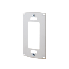 Tapa para Contacto Rectangular/ Tornillos no visibles / Color Blanco.