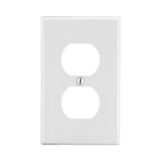 Tapa para Contacto Dúplex Color Blanco.